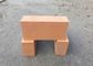 Light Weight Insulating Refractory fireclay Brick / Red Kilns Fire Resistant Bricks